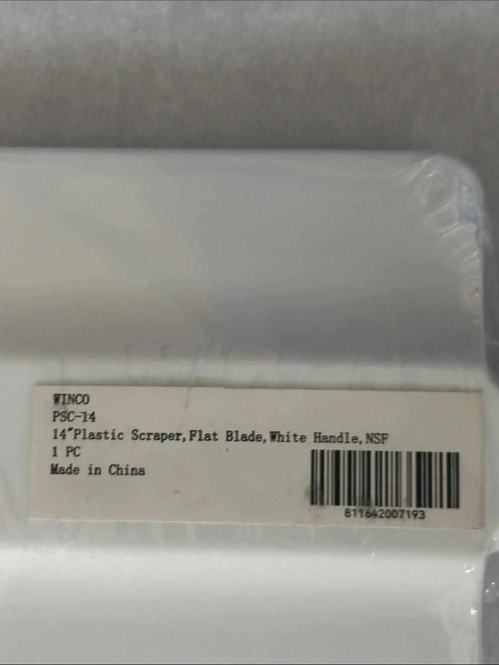 Large Size White Silicone Spatula